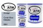 Preview: Dodge, Coral Blue Metallic, B80: 1L Lackdose + 1L Klarlack + 500ml Härter - Set, von ATW Autoteile West.
